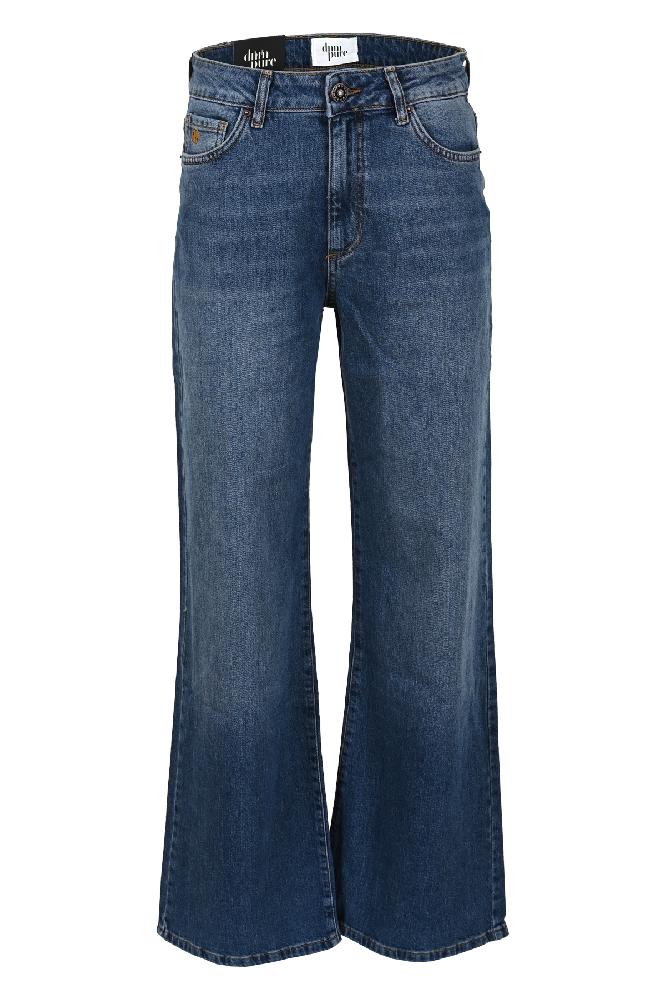 5-pocket wide leg fit jeans